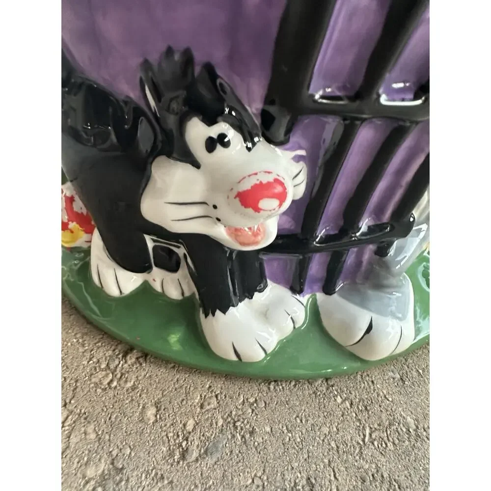 Looney Tunes Halloween Ceramic Warner Bros. Studio Store 1999 Candy Bowl